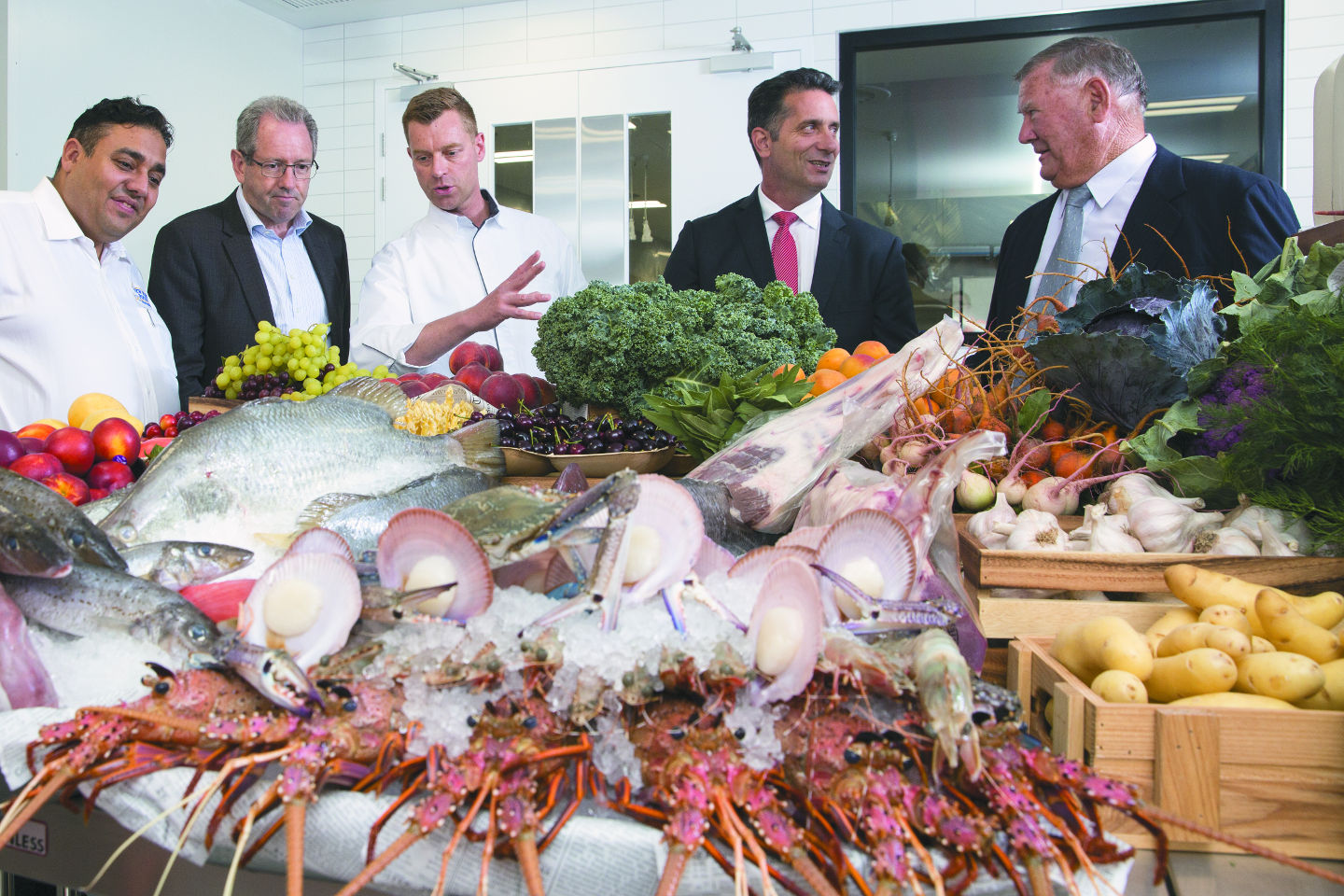 Local producers secure supplier deals at stadium