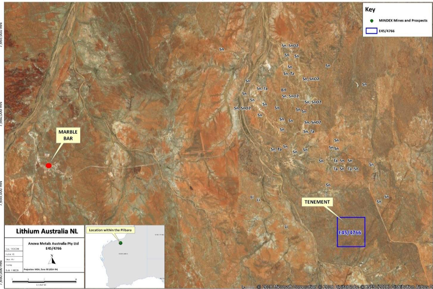Lithium Australia returns from hunt with new project