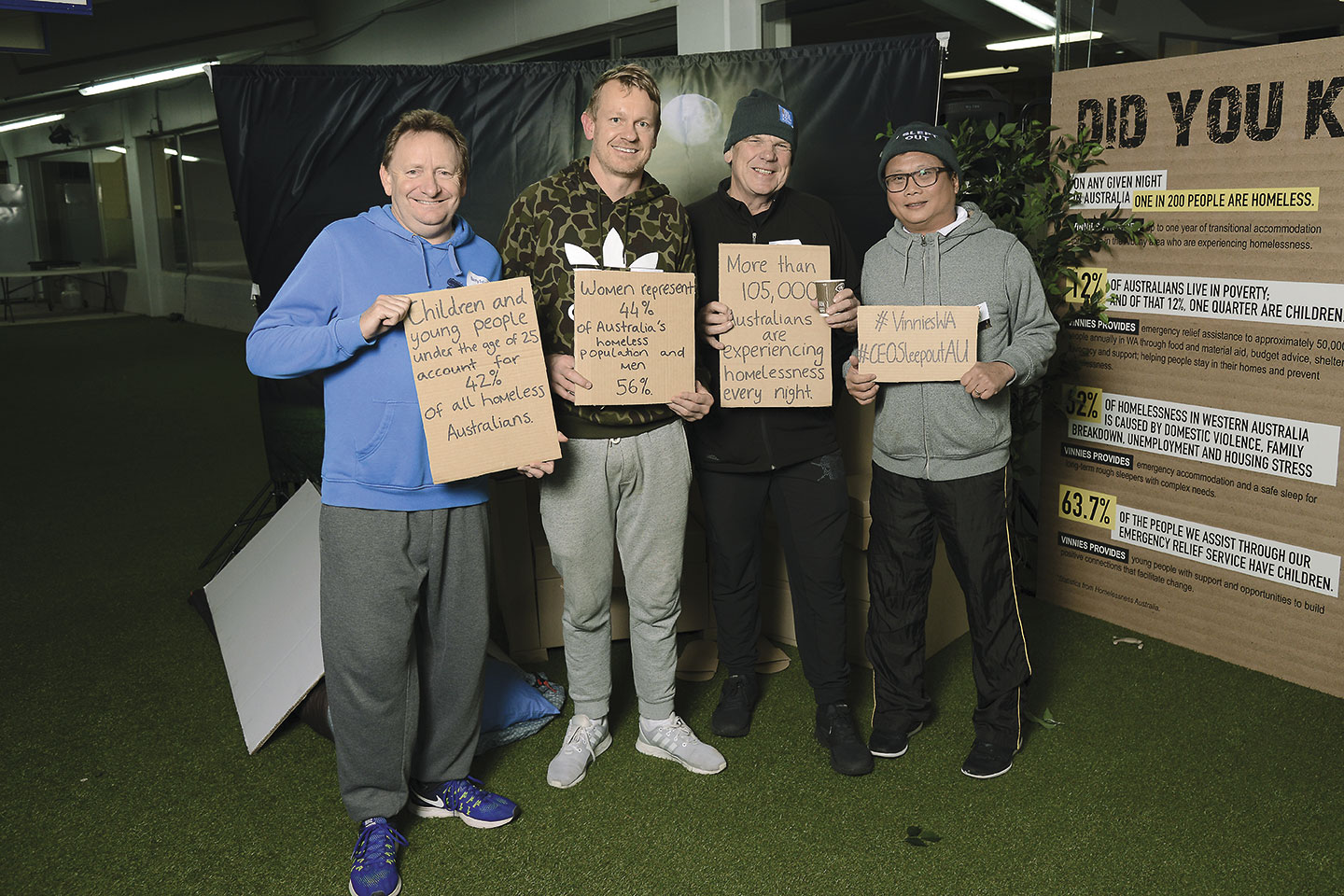 CEOs raise $500k in Sleepout