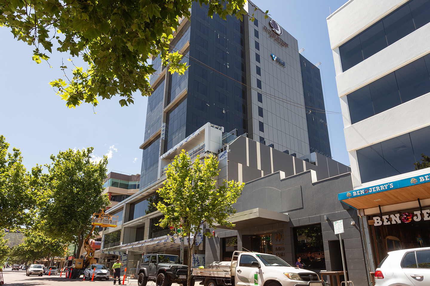 Hilton hotel opening nears