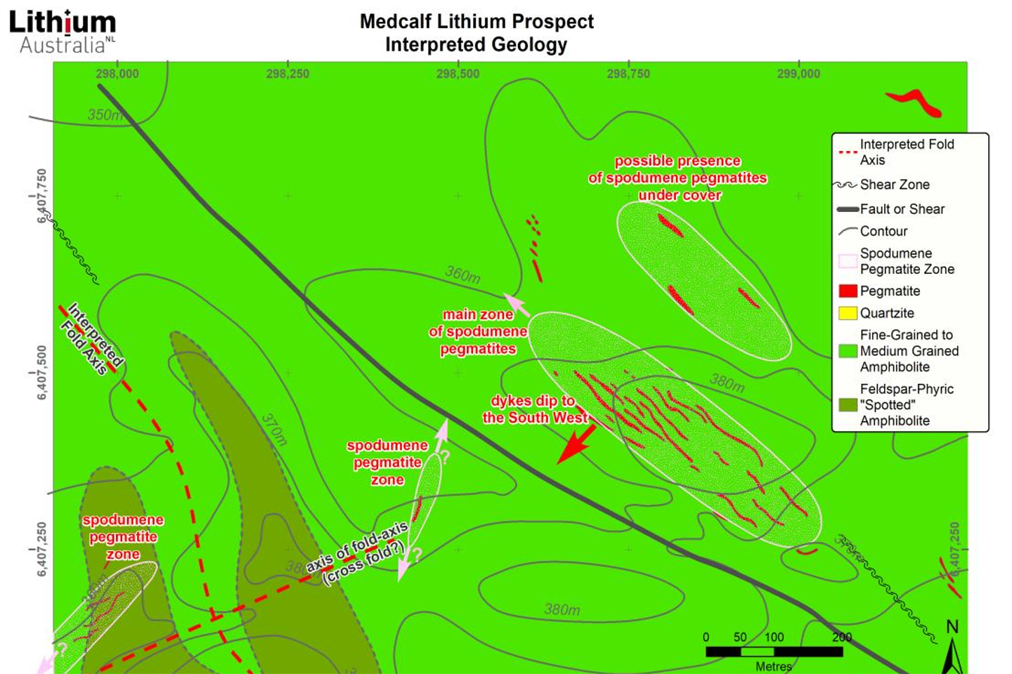 Spodumene discovery for Lithium Australia in WA