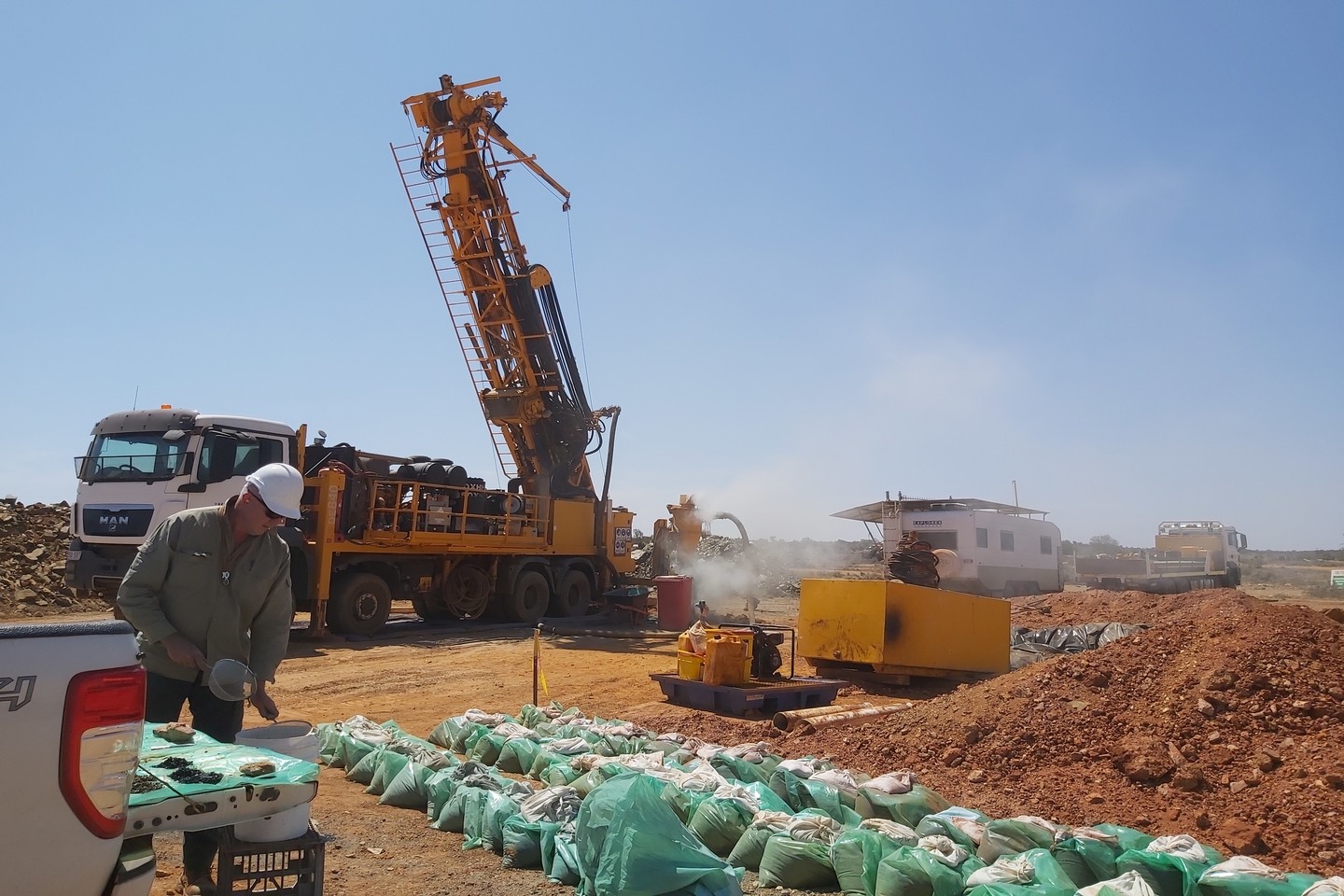 Kingwest chases gold under Goldfield’s salt lake