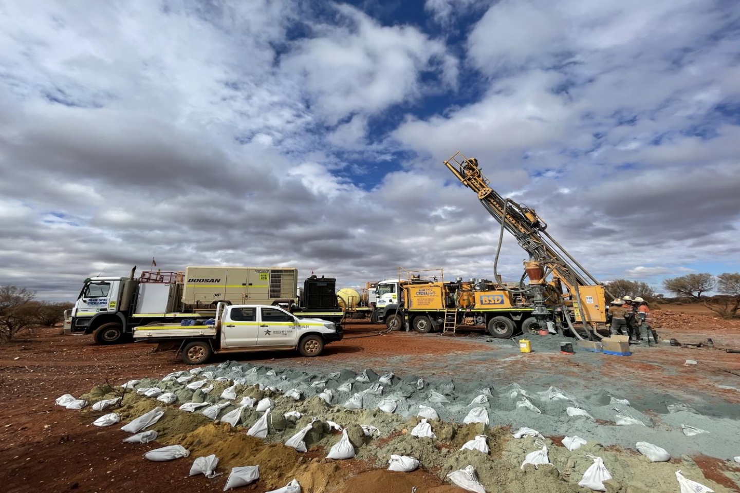 Brightstar drill program widens gold hunt