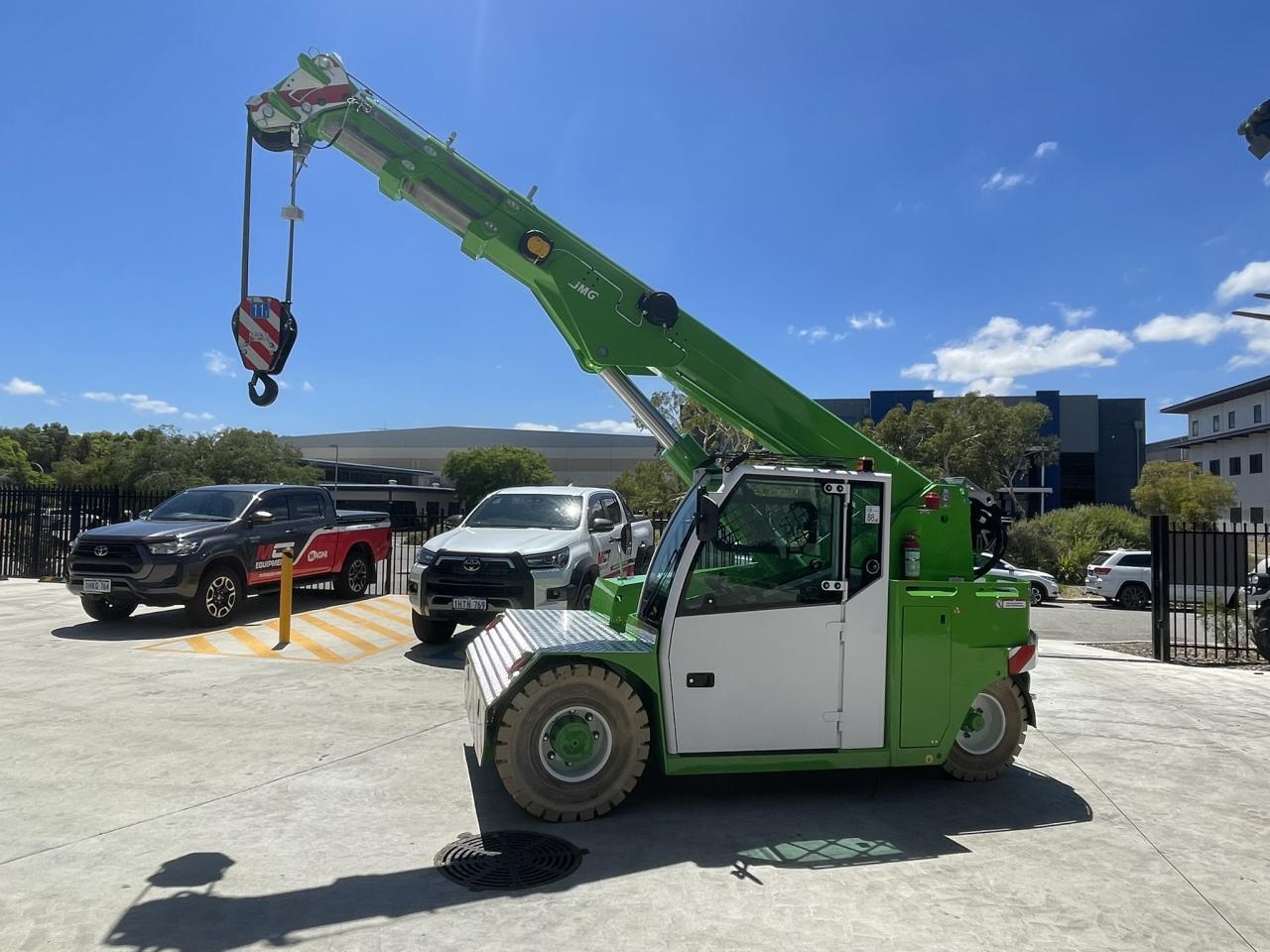 JMG Electric Cranes Land in Australia: MCT Equipment Unveils Latest Crane Technology