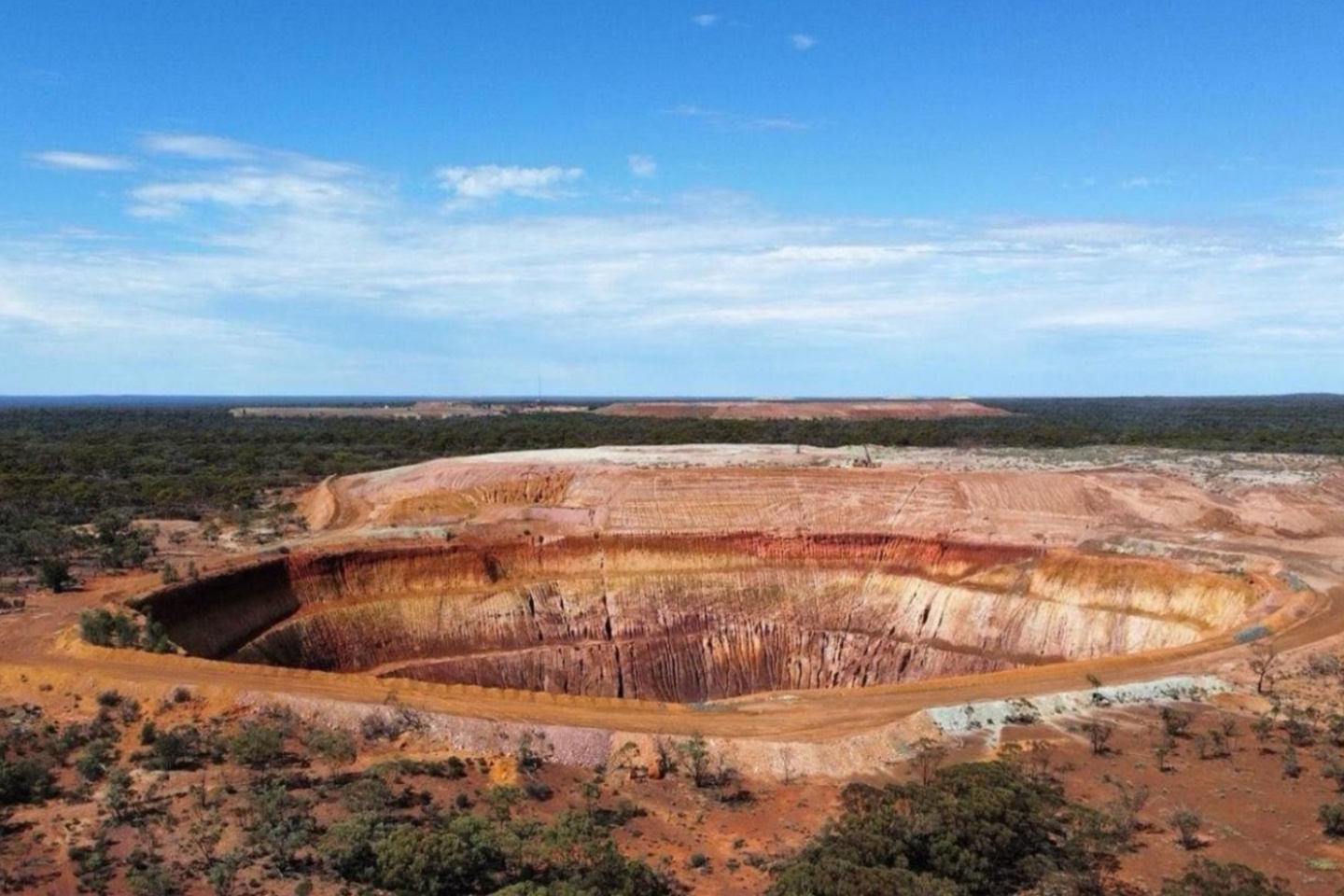 Javelin Minerals' Eureka pit