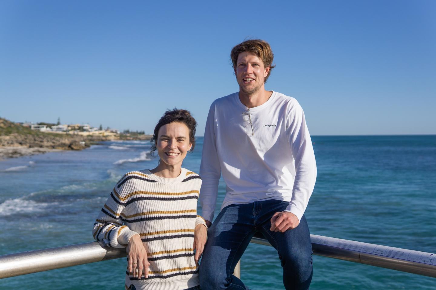 Uluu founders Julie Reisser and Michael Kingsbury.