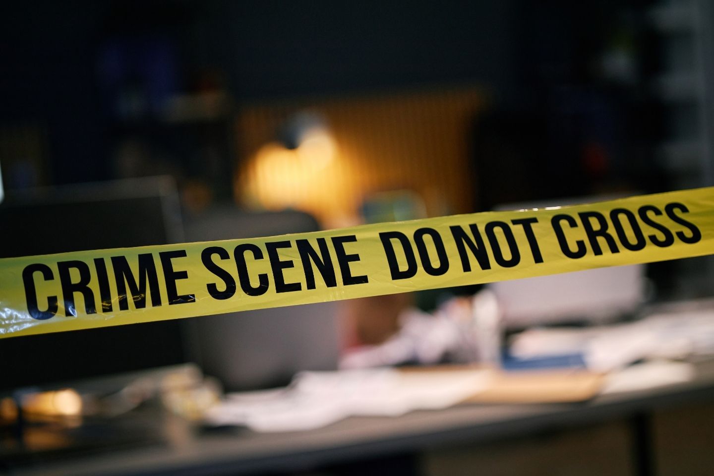 Crime scene tape