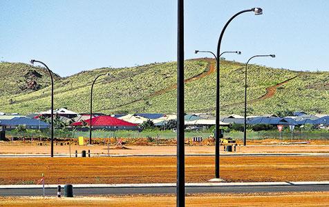 Volatile markets for regional property