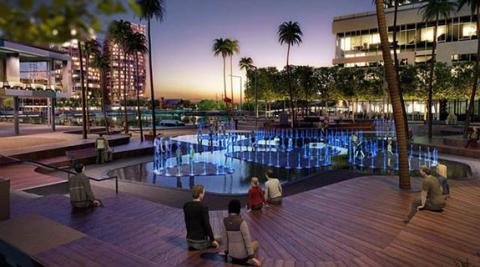 BHP to spend $10m on Elizabeth Quay water park