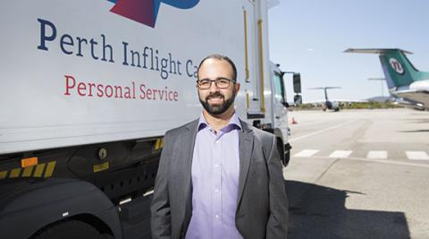 Hazife services the friendly skies