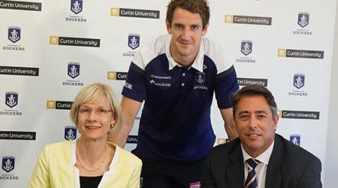 Fremantle Dockers align with Curtin University