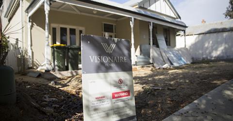 Liquidation only option for bust builder