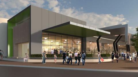 Work starts on unique Newman shops