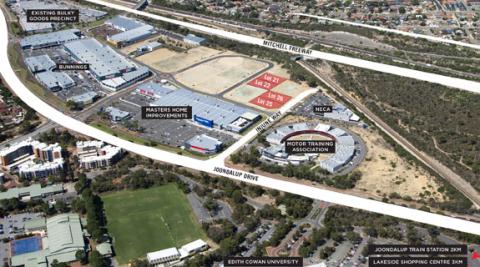 Joondalup commercial land sale