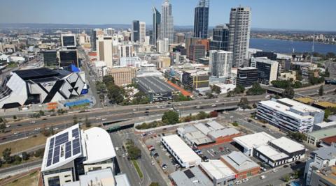 High-rise plot in West Perth hits market