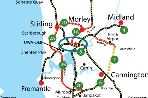 Nalder gets digging in transport plan