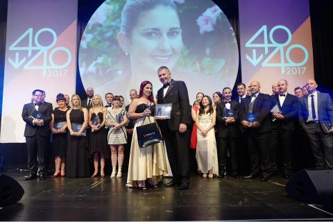 Cedar named 40under40 First Amongst Equals