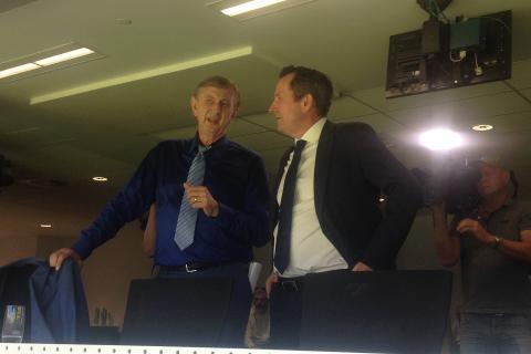 Cometti honoured at Optus Stadium