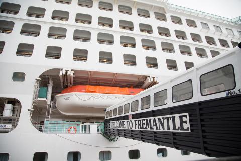 Sun Princess to dock in Freo