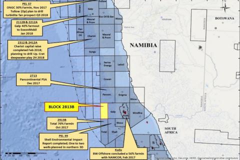 Calima picks up hot Namibian oil play