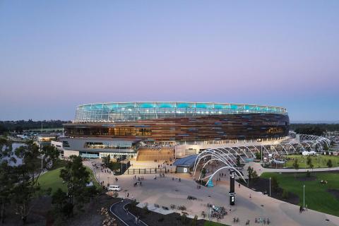 Optus Stadium takes design honours