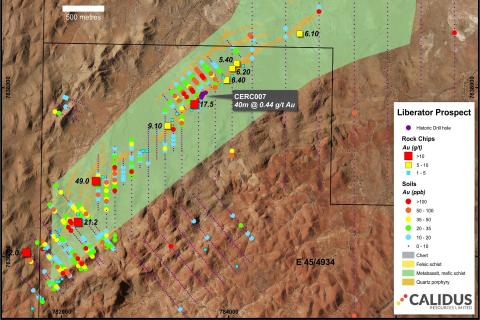 Calidus unearths 10 gold anomalies in the Pilbara