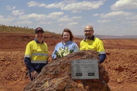 Rio JV opens Baby Hope