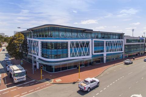 CBRE marketing Compass building