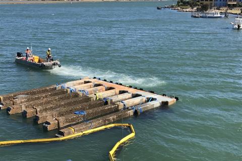 Mandurah Bridge demolition wins global award
