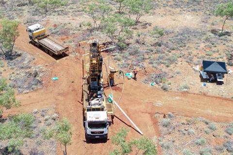 Hammer drills high grade copper at Perentie