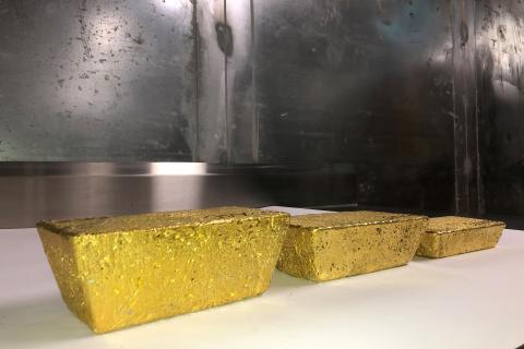 First gold poured at Gruyere