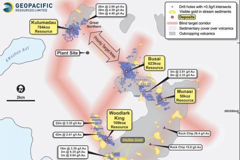 Gold price shines on Geopacific’s Woodlark project