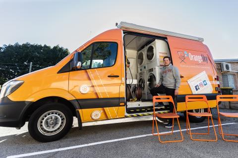 Orange Sky wins corporate backing