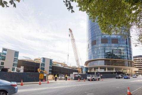 Plans lodged for two new towers at Capital Square