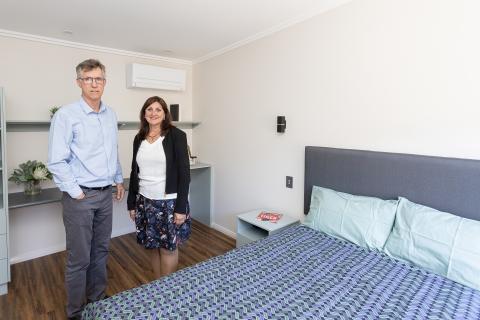 Home comforts in new dongas