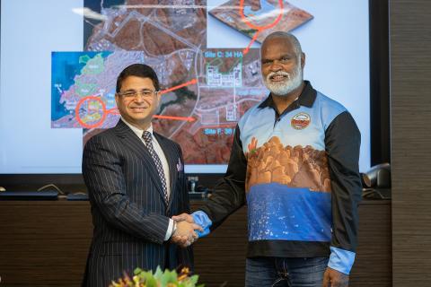 Perdaman, Murujuga sign Burrup plant agreement