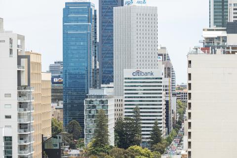 Perth office vacancies falling but still high