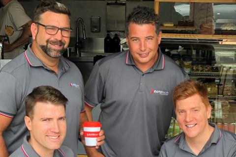 RAPIDtech labels on the money