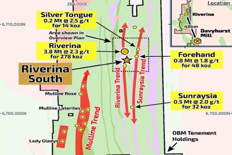 Ora Banda lights up southern extension of Riverina gold deposit