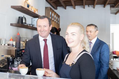 Three active COVID cases in WA as businesses reopen