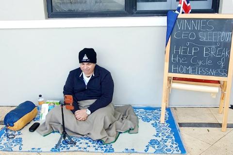 WA CEOs give big for Vinnie’s sleepout