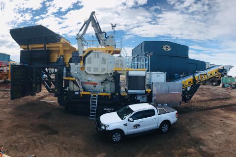 Perth contractor wins big with machinery