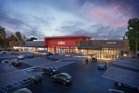 Coles gives an edge to new centre