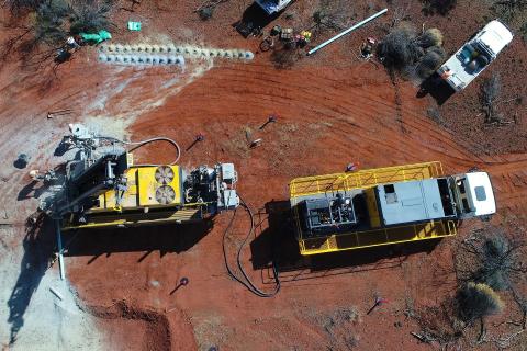 Terrain gold results light up Smokebush project