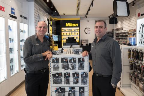 Camera Electronic to open third location