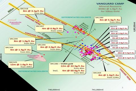 Alto strikes bumper grade gold at Sandstone