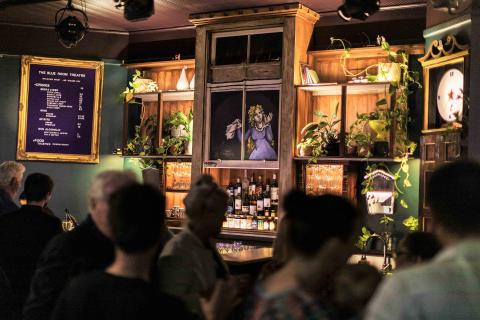 Renovated Blue Room Theatre bar opens