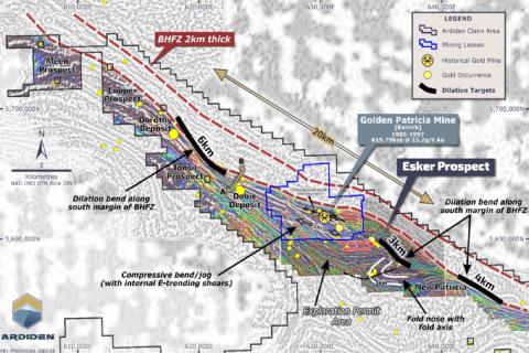 Ardiden set to step up gold chase in Canada