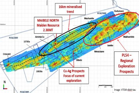 Si6 defines 2.5km anomaly in Botswana copper search