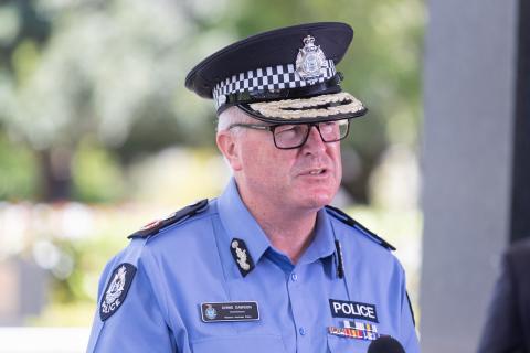 Police commissioner in COVID isolation